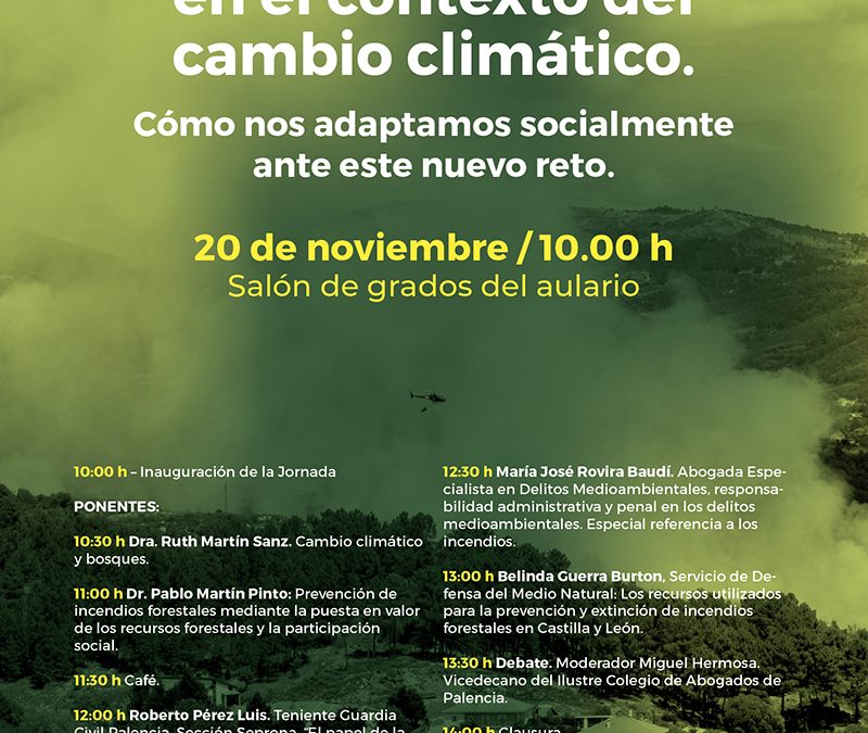 Incendios forestales en el contexto del cambio climático