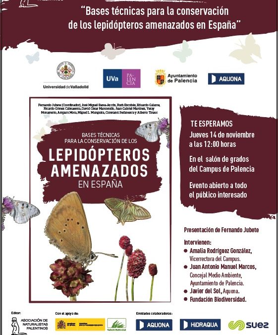 Presentación del libro «Bases técnicas para la conservación de los lepidópteros amenazados en España».