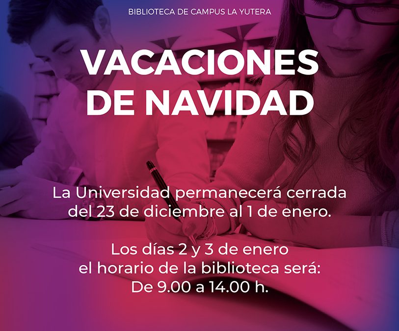 Vacaciones de Navidad