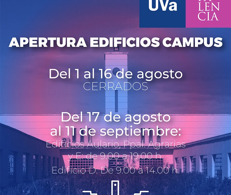 Apertura edificios del Campus de Palencia