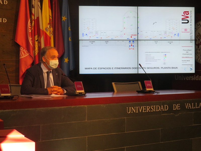 El rector de la UVa apela a la responsabilidad de la comunidad universitaria ante el comienzo del nuevo curso académico
