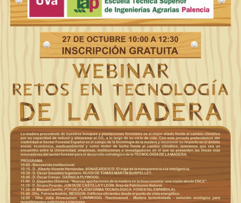 Retos en Tecnología de la madera