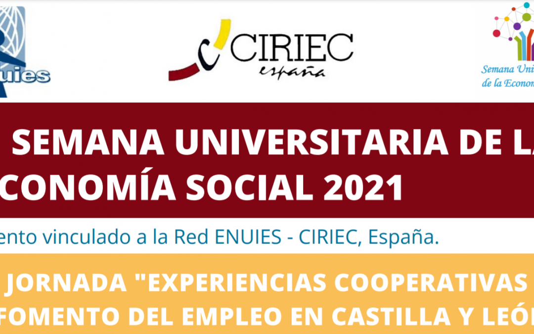 Jornada ‘Experiencias cooperativas y fomento del empleo en Castilla y León’