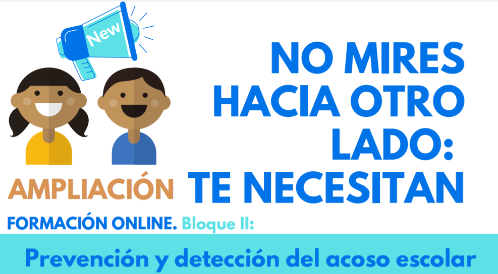 Formación ‘on-line’ ante el maltrato infantil: ‘No mires hacia otro lado, te necesitan’