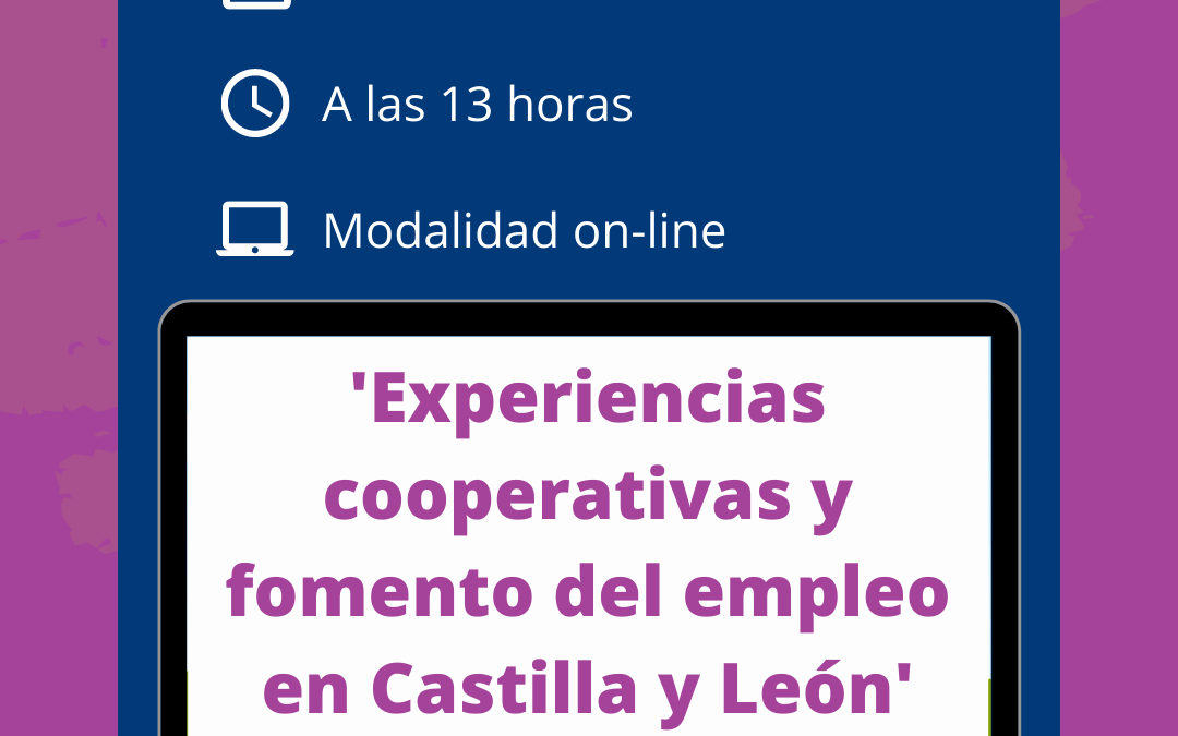 Juan Pablo Izquierdo inaugura mañana la jornada ‘Experiencias Cooperativas y Fomento del Empleo en Castilla y León’