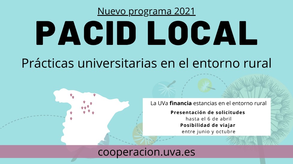 La UVa lanza el programa ‘PACID Local’: prácticas universitarias en ONG del entorno rural.