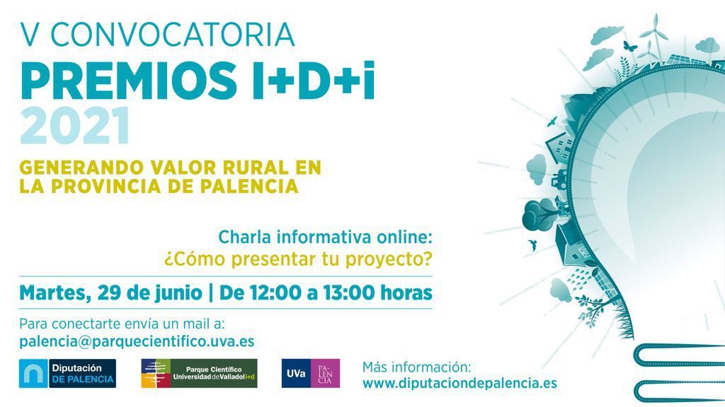 Charla informativa ‘¿Cómo presentar tu proyecto?’ de los V Premios ‘Generando valor rural en la provincia de Palencia’