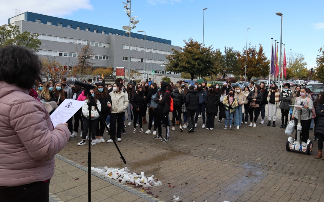 Celebración del 25N en el Campus de Palencia