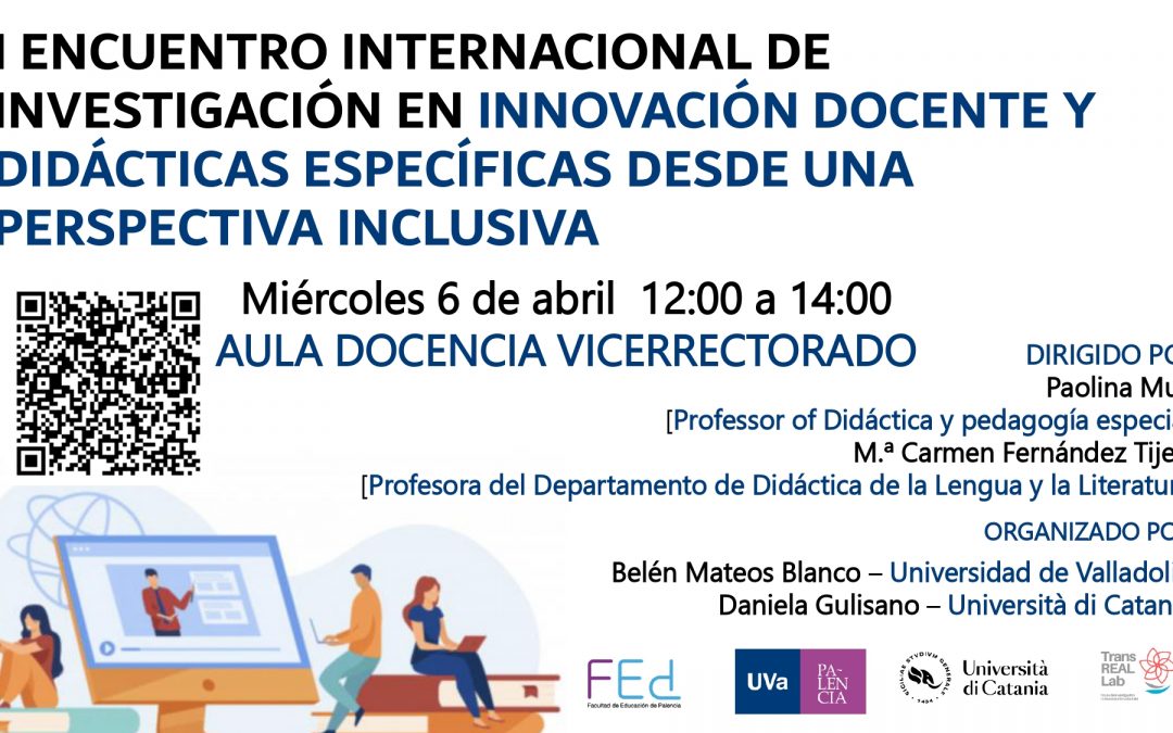 I Encuentro internacional de investigación en innovación docente y didácticas específicas desde una perspectiva inclusiva