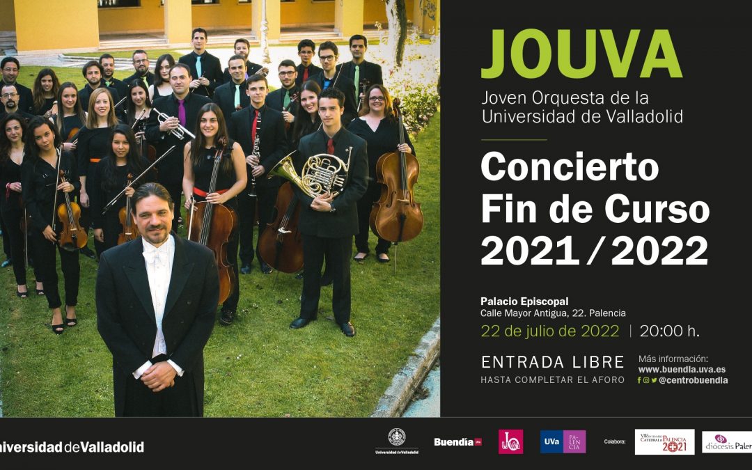 Concierto de fin de curso de la JOUVa en Palencia