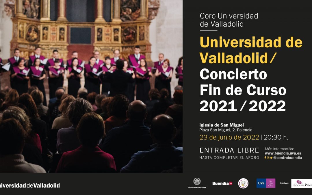 Concierto de fin de curso del Coro de la Universidad de Valladolid