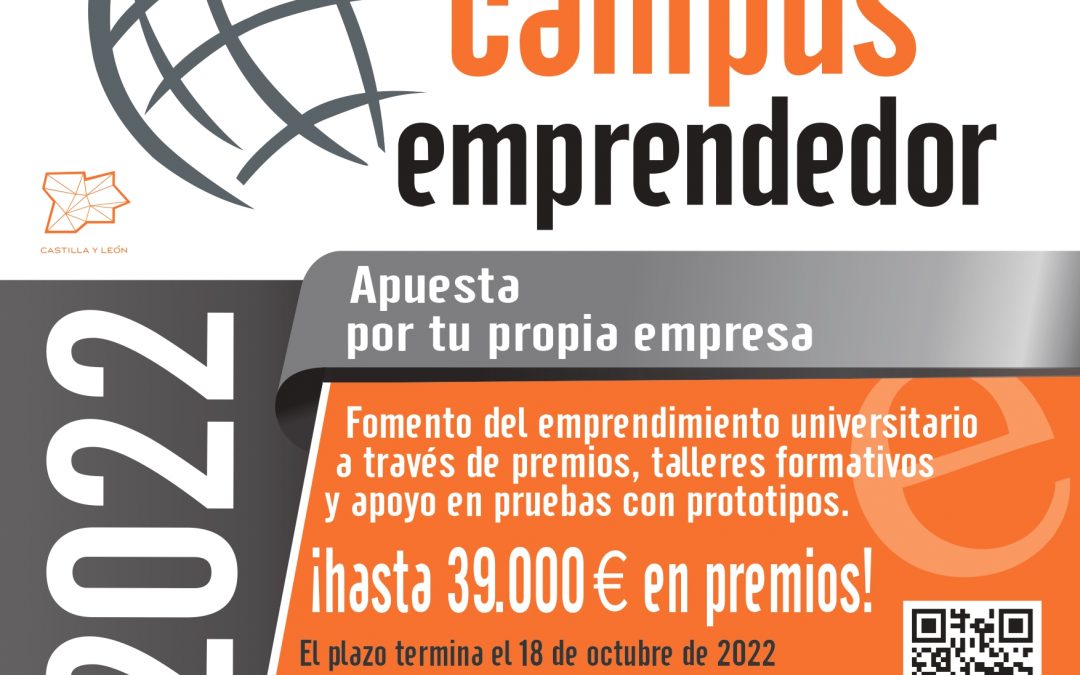 Continúa abierta la convocatoria del concurso ‘Iniciativa Campus emprendedor 2022’