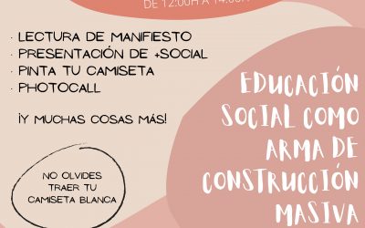 Actividades para celebrar el Día Internacional de la Educación Social