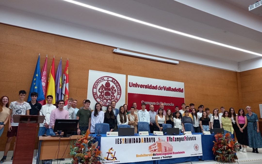 Acto de apertura del Bachillerato de Investigación y Excelencia en Ciencias del IES Trinidad Arroyo del Campus de la UVa en Palencia