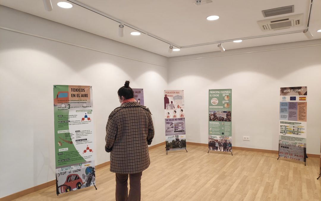 La exposición ‘Calidad del aire’ de Ecologistas en Acción estará expuesta en el Campus de La Yutera hasta el 27 de enero