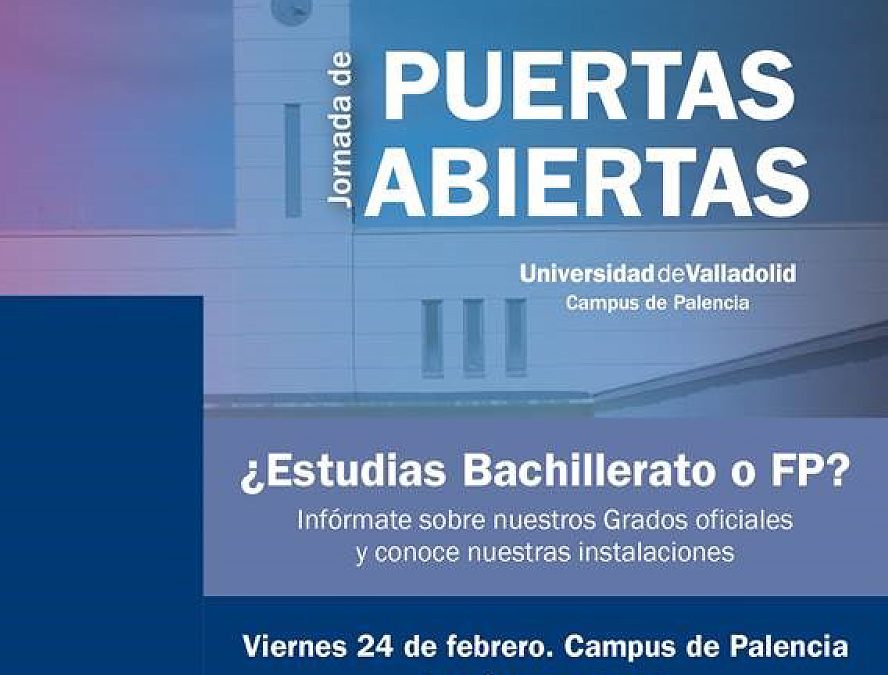 El Campus de Palencia celebra mañana una Jornada de Puertas Abiertas