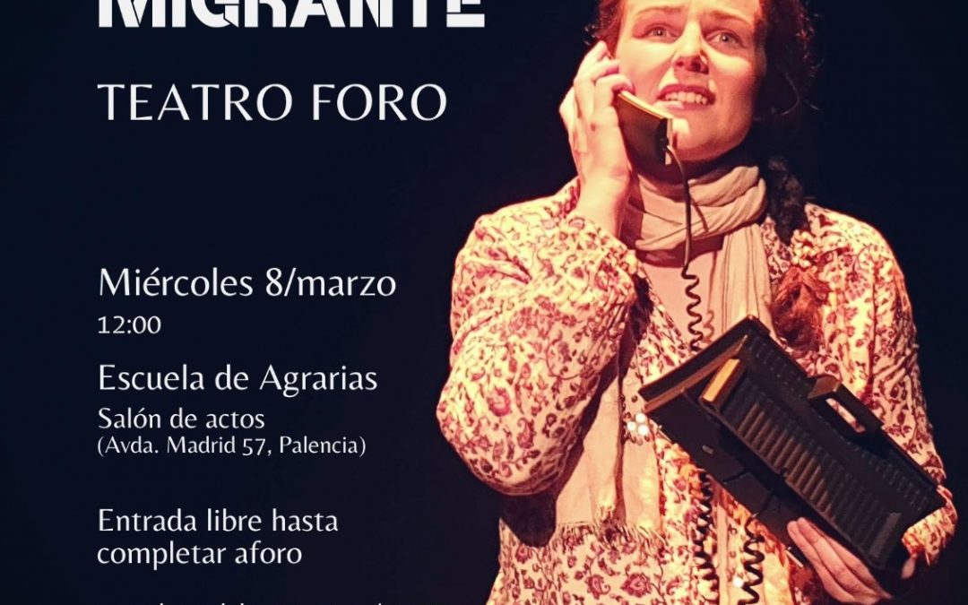 El Campus acoge el teatro foro ‘Poderosa mujer migrante’ en el marco del 8M