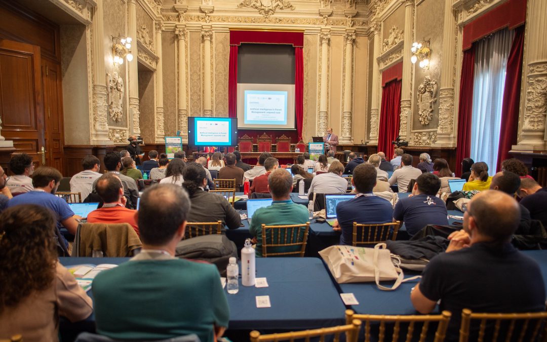 Fotografías de la primera jornada del Congreso de inteligencia artificial y gestión de datos