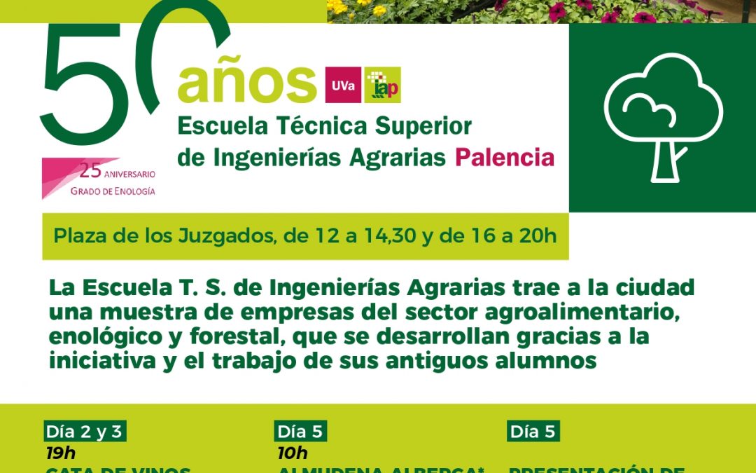 El Campus de la UVa en Palencia inicia los actos de conmemoración de los aniversarios de Enología y la ETSIIAA