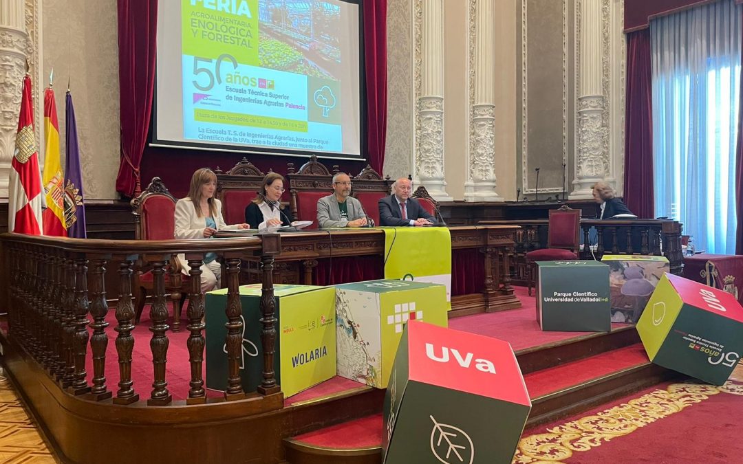La ETSIIAA celebra la Feria agroalimentaria, enológica y forestal por su 50 aniversario