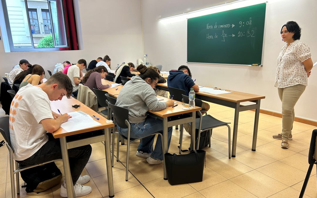 Un total de 114 estudiantes se presentan a la convocatoria extraordinaria de la EBAU en Palencia