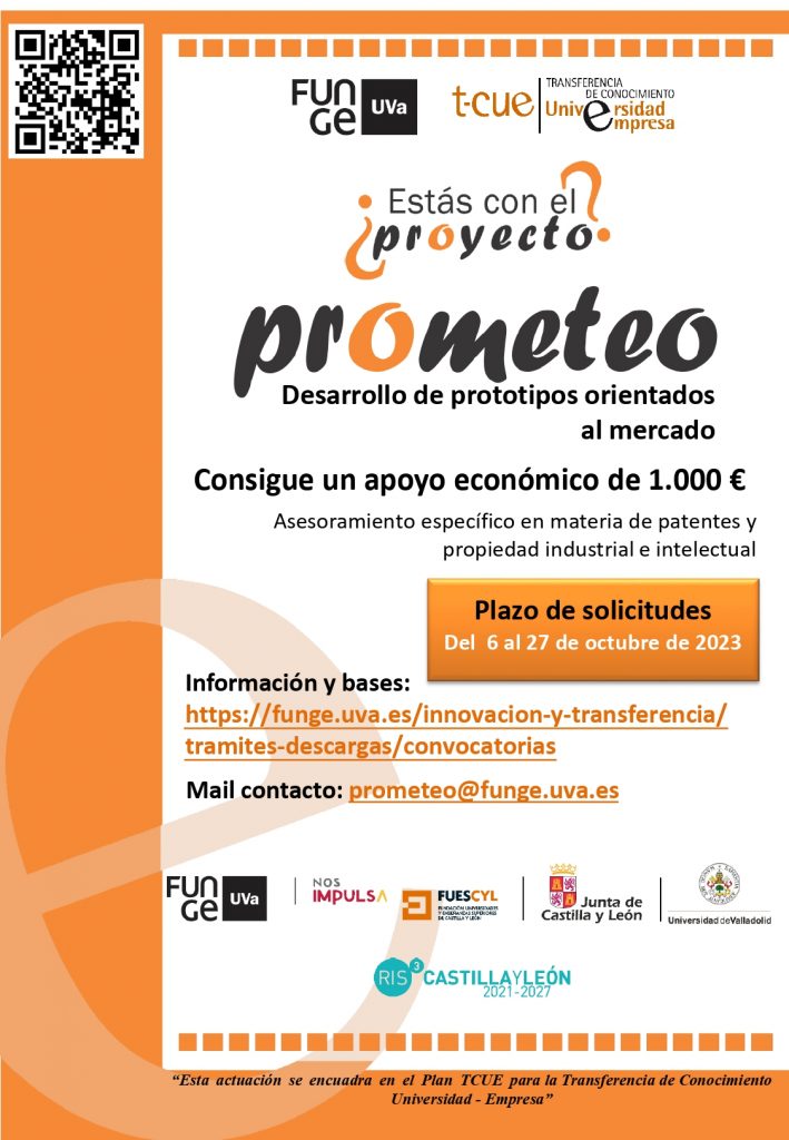 Cartel del programa PROMETEO.