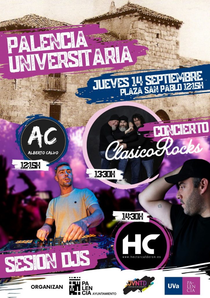 Cartel de la jornada Palencia Universitaria