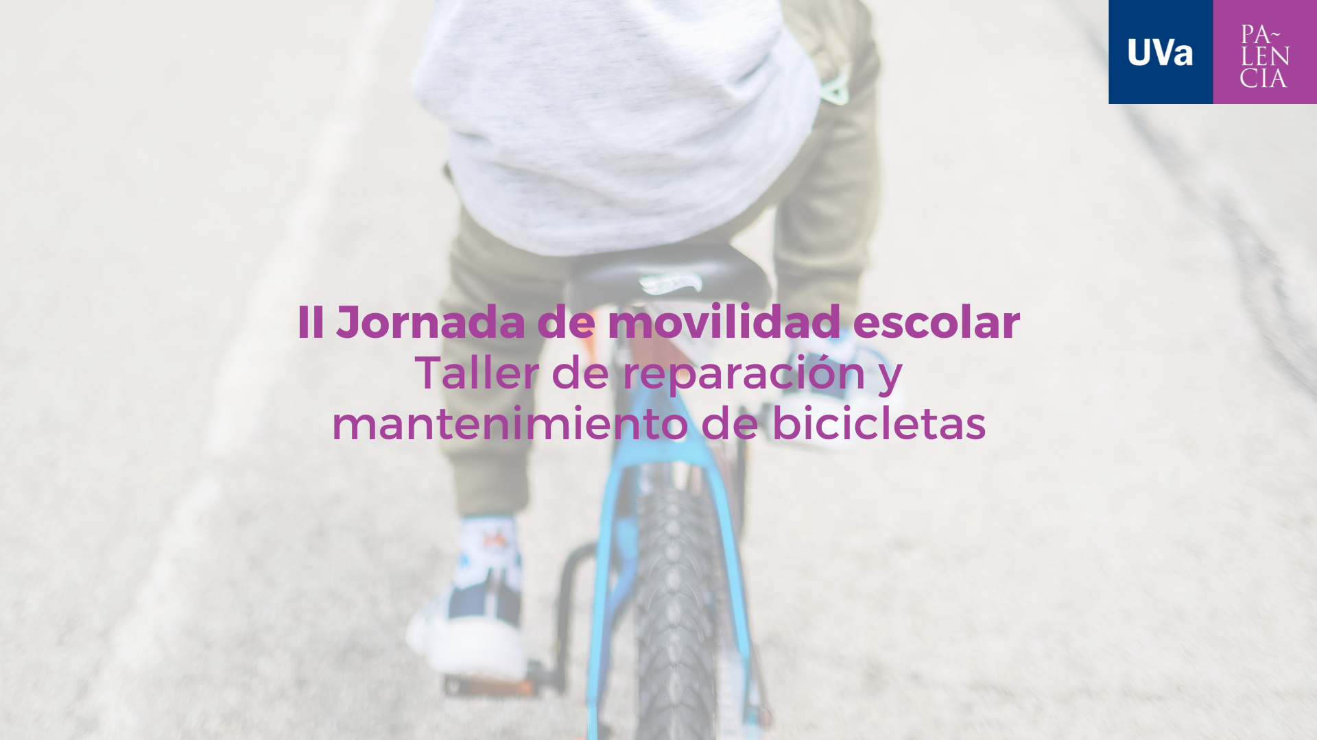 Creatividad de la II Jornada de movilidad escolar.