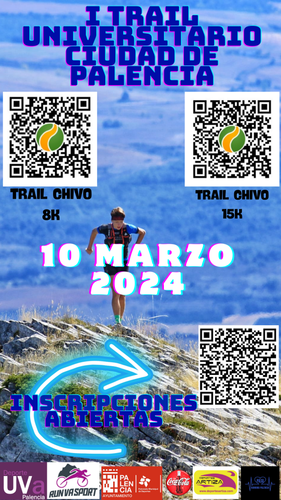 Cartel del I Trail Universitario.