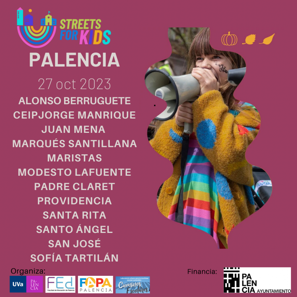 Creatividad del evento Street for Kids.
