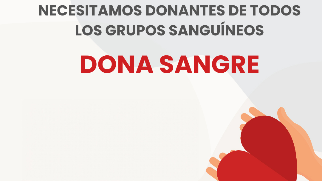 Campaña de donación de sangre