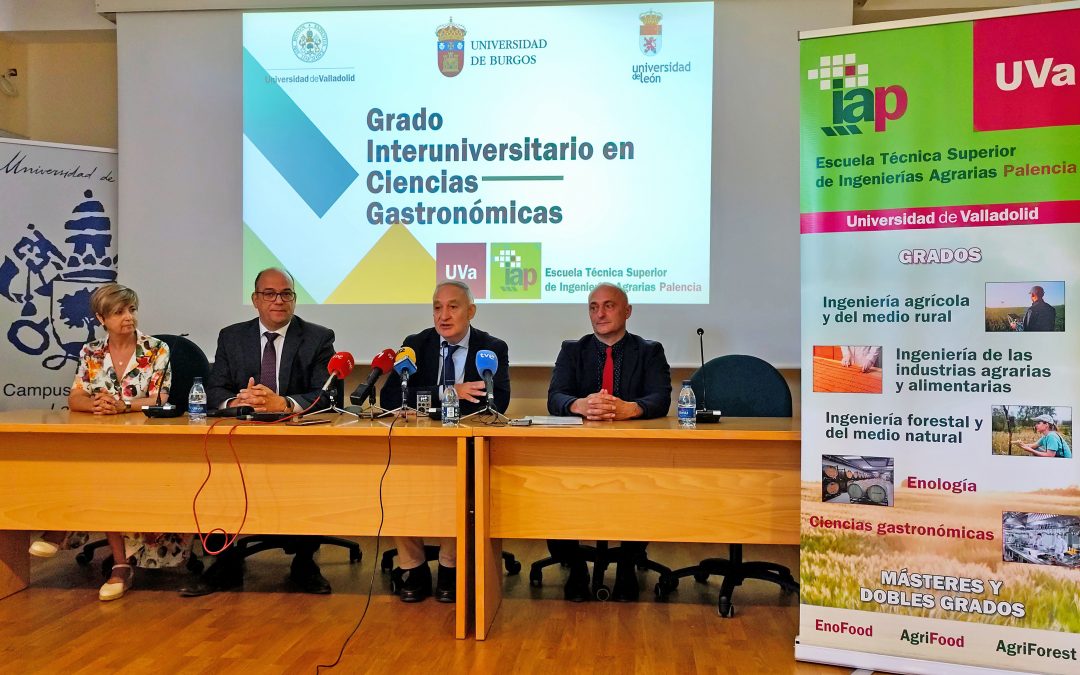 Presentación oficial del Grado Interuniversitario en Ciencias Gastronómicas en el Campus de Palencia