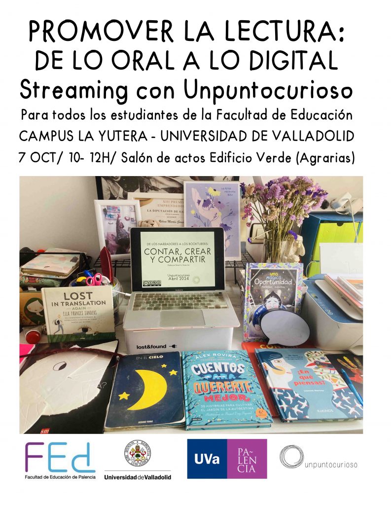 Cartel del streaming con Unpuntocurioso