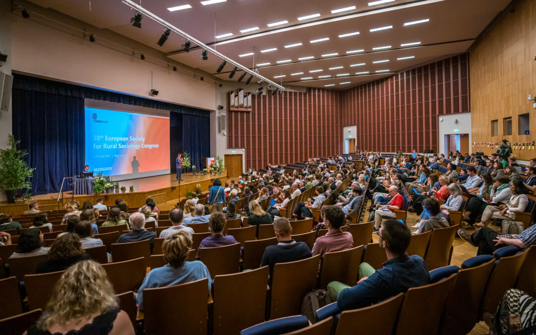 La Universidad de Valladolid lidera en la XXX Congreso de la Sociedad Europea de Sociología Rural en Letonia el debate sobre el papel de los bosques en los territorios rurales
