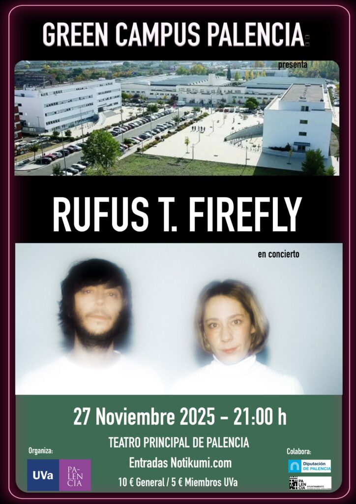 Cartel concierto Rufus.