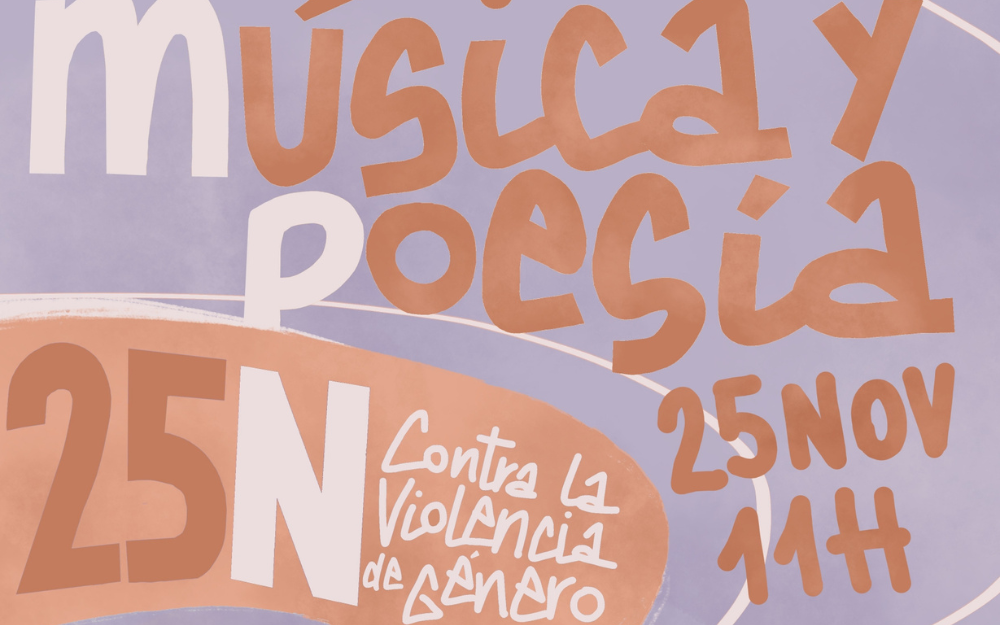 Creatividad para la noticia Música y poesía 25N.