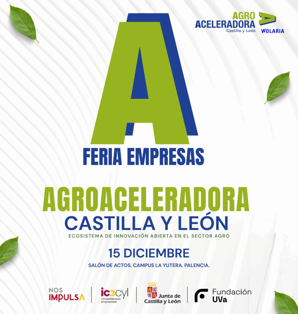 Cartel de la Feria Agroaceleradora. 