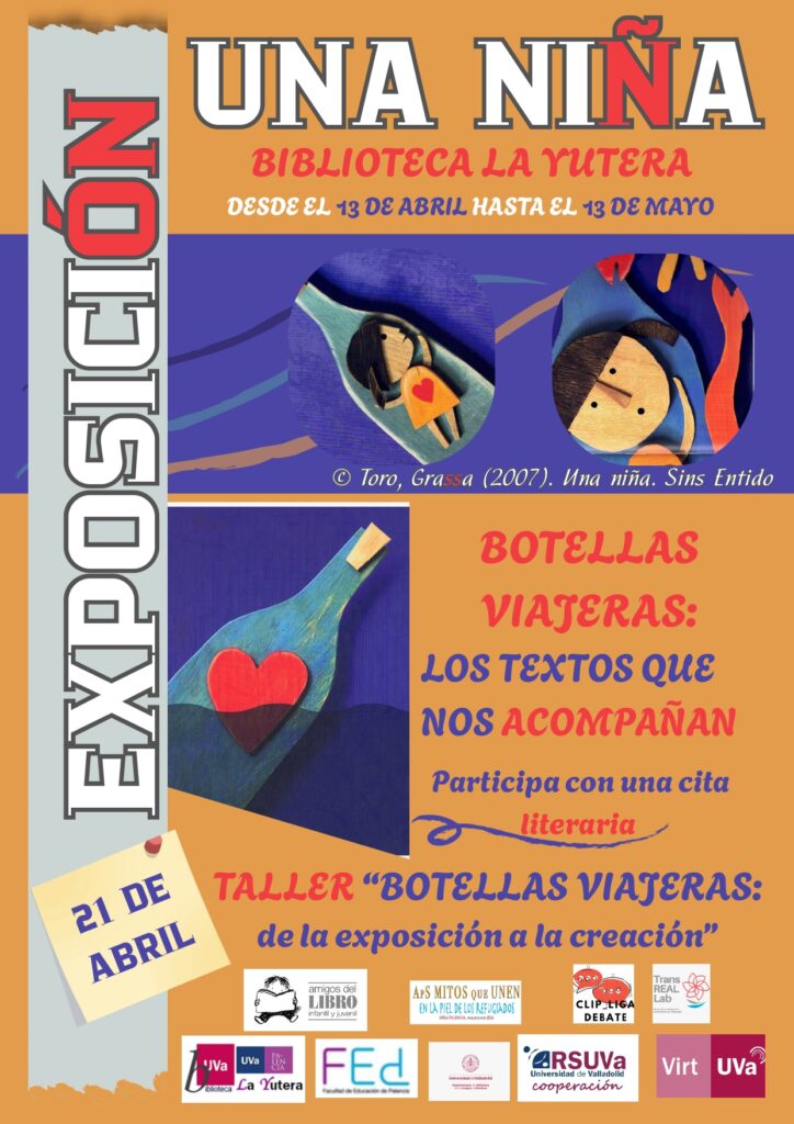 Cartel exposición Una niña.
