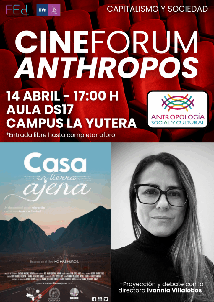 Cartel del Cineforum Anthropos.