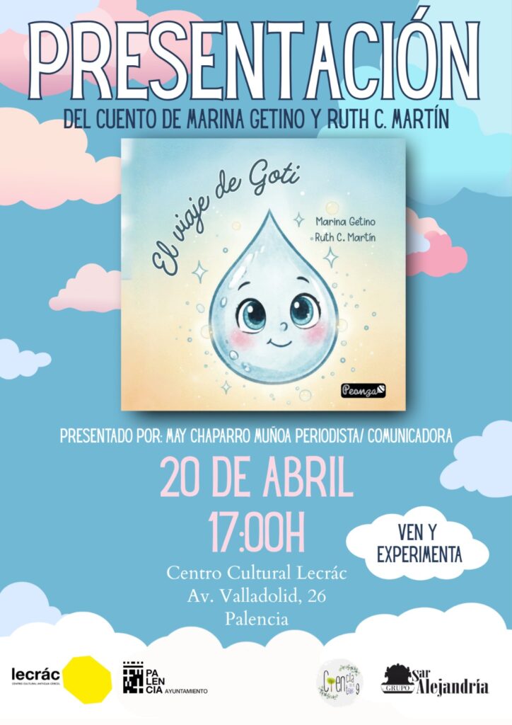 Cartel de la presentación El viaje de Goti.
