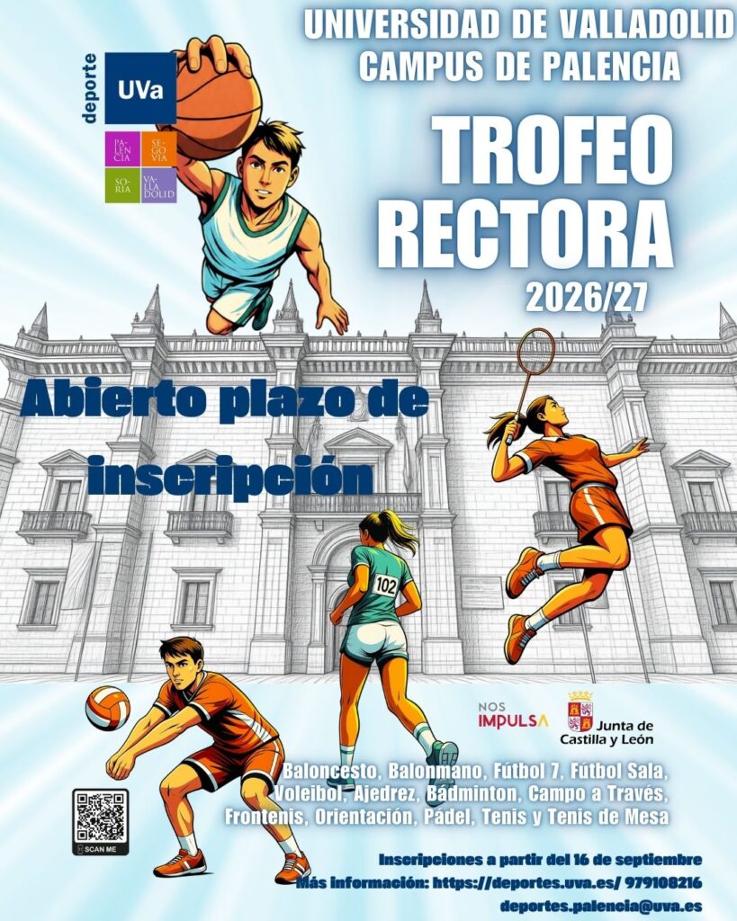 Cartel del Trofeo Rectora 2026-27