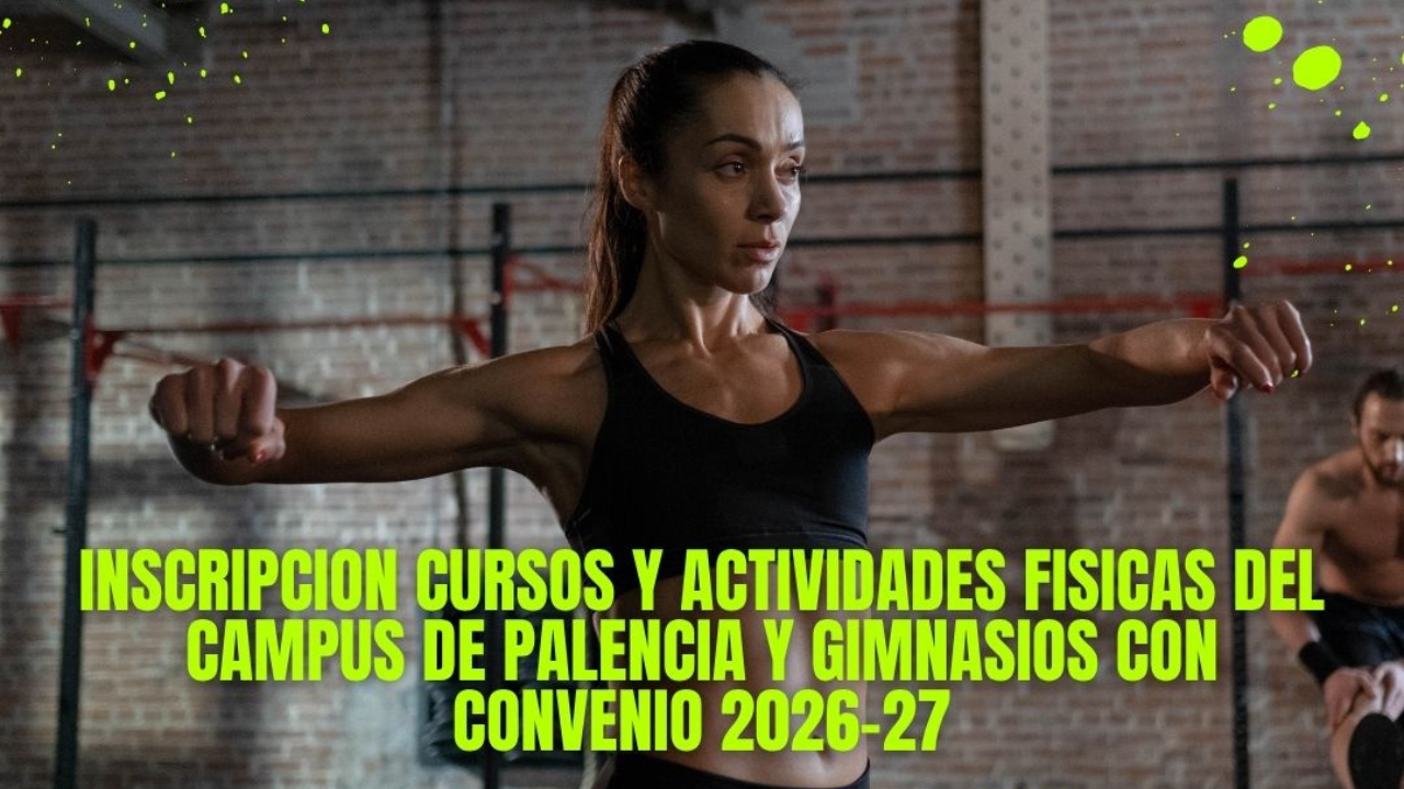 Creatividad para el slide de la noticia del Servicio de Deportes del Campus de Palencia.