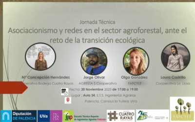 Jornada técnica ‘Asociacionismo y redes en el sector agroforestal, ante el reto de la transición ecológica’