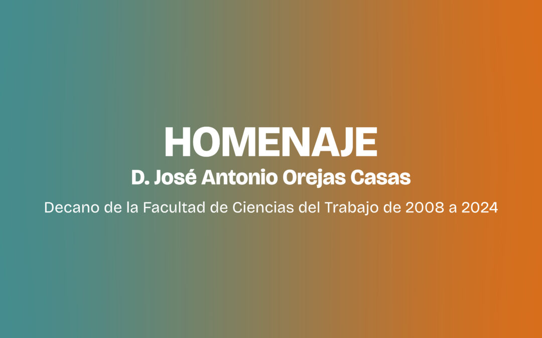 Homenaje a José Antonio Orejas en el Campus de Palencia
