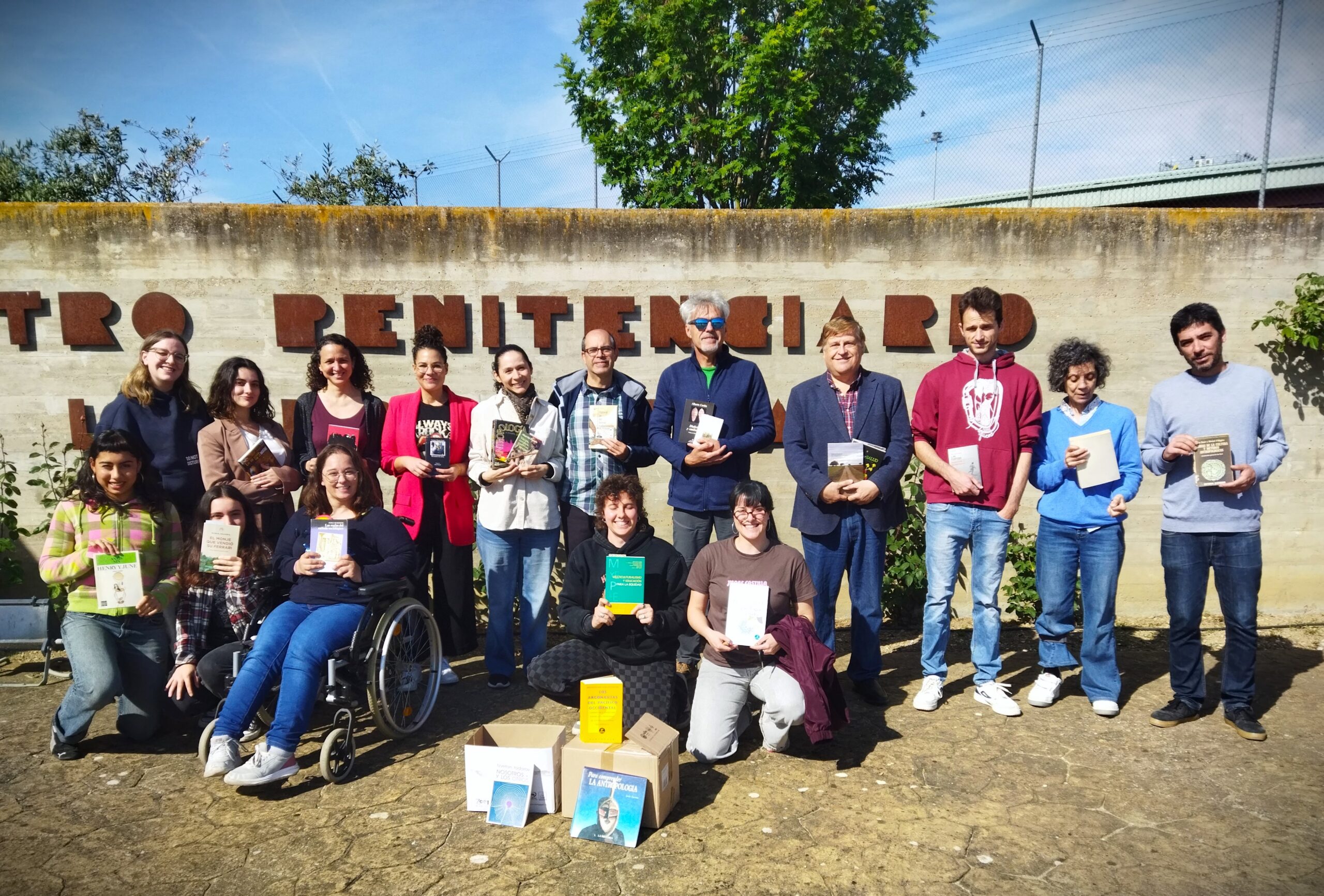 Fotografía de la visita al Centro Penitenciario "La Moraleja".