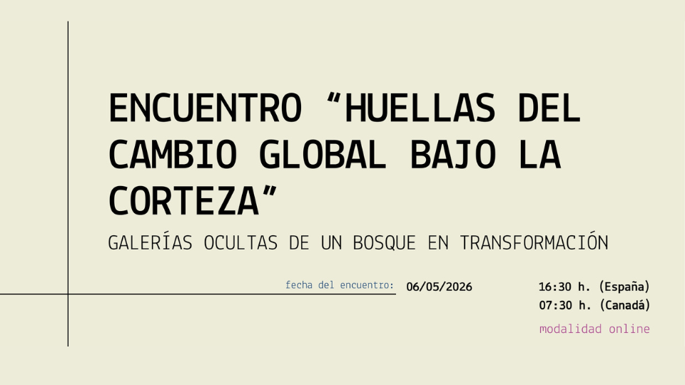 Creatividad para la noticia del Encuentro digital sobre cambio climático.