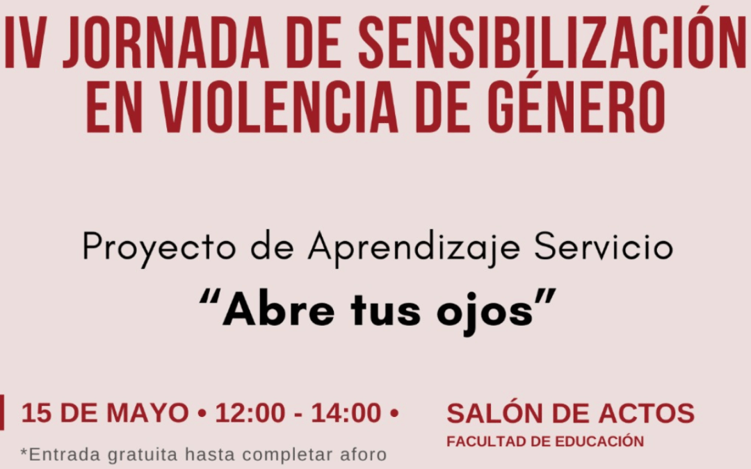 Alumnas de la Facultad de Educación de Palencia participan en las IV Jornadas de Sensibilización en Violencia de Género de la Universidad de Burgos