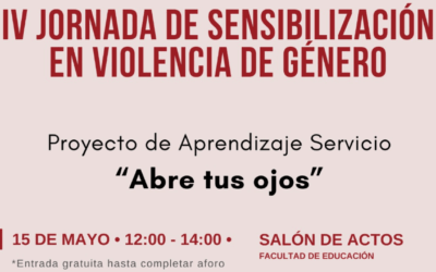 Alumnas de la Facultad de Educación de Palencia participan en las IV Jornadas de Sensibilización en Violencia de Género de la Universidad de Burgos