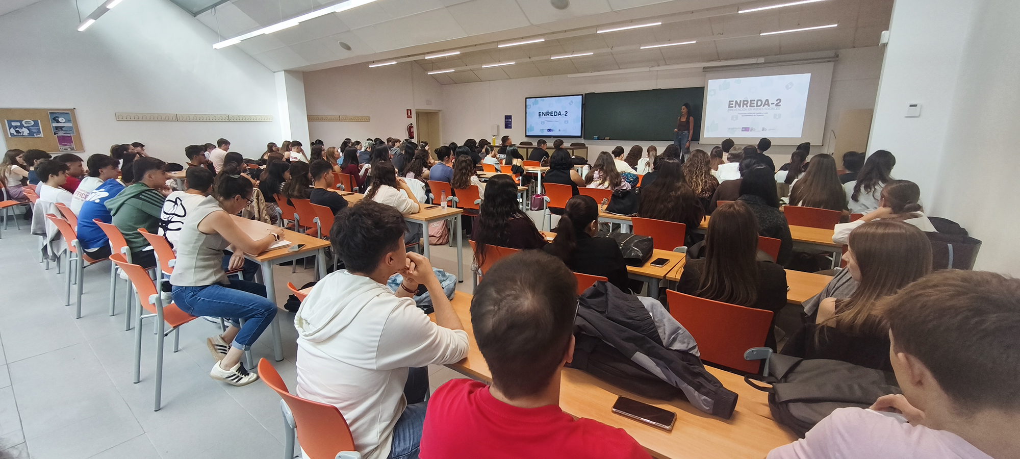 Imagen de la jornada ENREDA-2 en el Campus de Palencia.