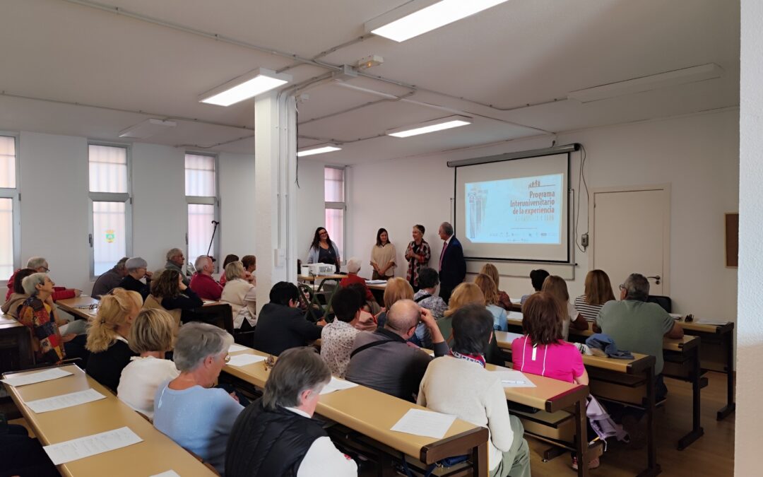 El Programa Interuniversitario de la Experiencia en sus sedes de Palencia y Guardo celebra el acto de presentación del curso 2026/2027